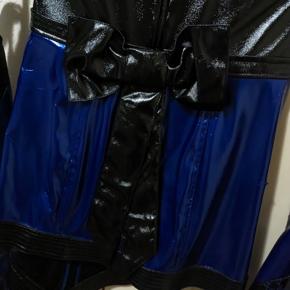 Lip Service Vice Vinyl PVC Kimono Minidress XS - Picture 11 of 13